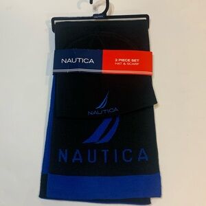 Nautica Hat and Scarf Set
